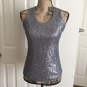 Sequin Tank Top